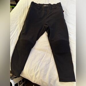 MotoGirl Moto Ribbed Motorcycle Leggings